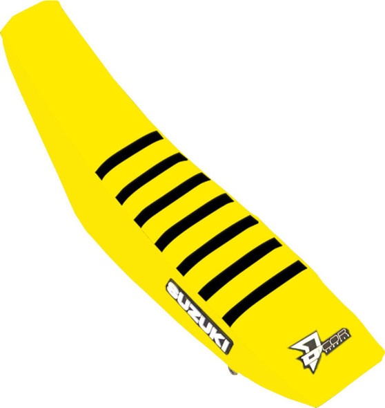 D'Cor Visuals - 30-40-457 - Seat Cover - Yellow/Black - RMZ250/450 '04-'18