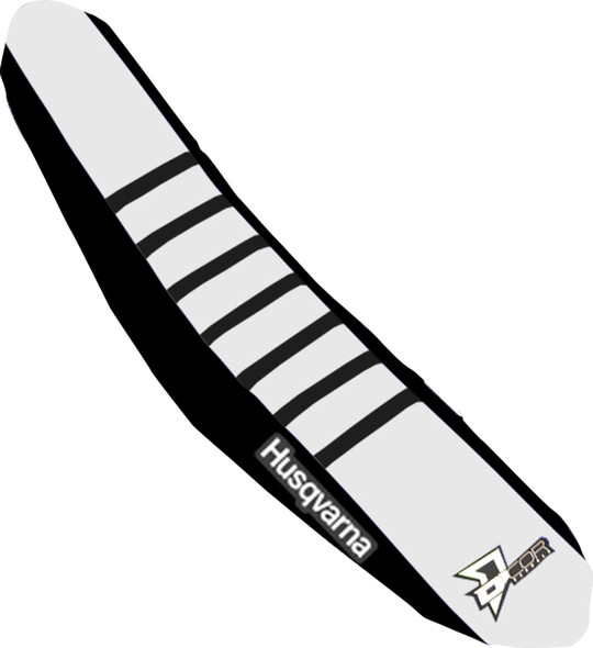 D'Cor Visuals - 30-70-417 - Seat Cover - Black/White - TC/FC '19-'22