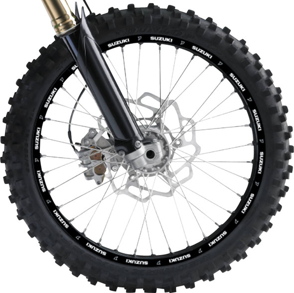 D'Cor Visuals - 40-80-206 - Rim Decal - Suzuki Logo - 21" Front