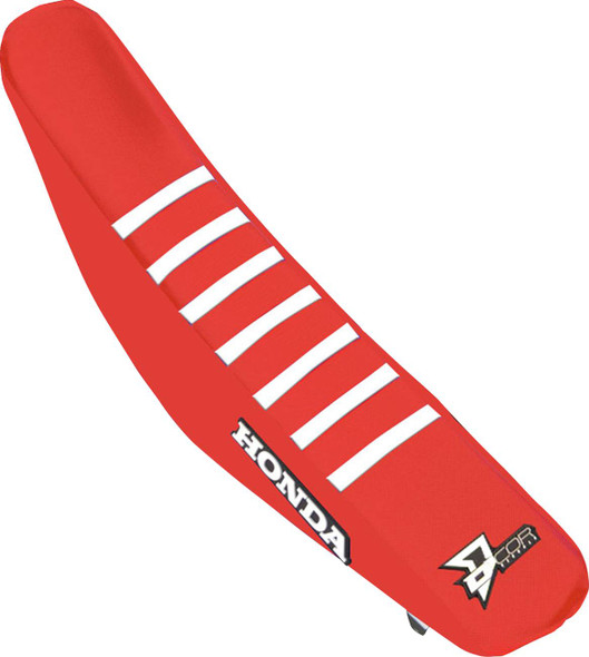 D'Cor Visuals - 30-10-462 - Seat Cover - Red/White - CRF '13-'17