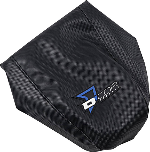 D'Cor Visuals - 30-50-125 - Seat Cover - Black - Gripper - YZ '02-'21