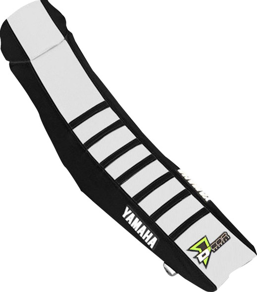 D'Cor Visuals - 30-50-461 - Seat Cover - Black/White - YZ250F/450F '14-'18