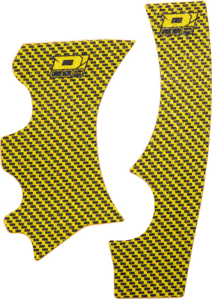 D'Cor Visuals - 16-40-102 - Frame Grip Tape - Yellow - Suzuki