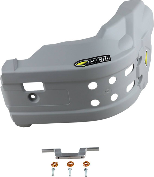 Cycra - 1CYC-6239-80 - Skid Plate - Gray
