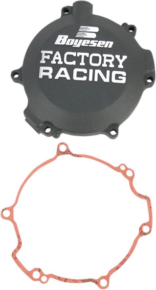 Boyesen - CC-10B - Clutch Cover - Black - Kawasaki/Suzuki