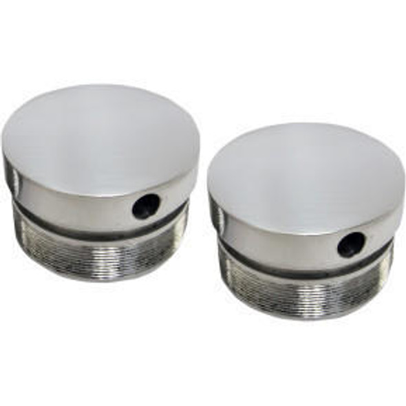 LA Choppers Flush-Mount Fork Caps for Harley Dyna 91-05, FXR