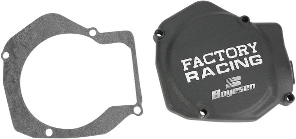 Boyesen - SC01AB - Ignition Cover - Black - Honda CR125R