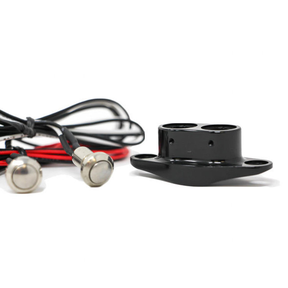 Motorcycle Supply Co. - Dual Mini Push-Button Switch Kit