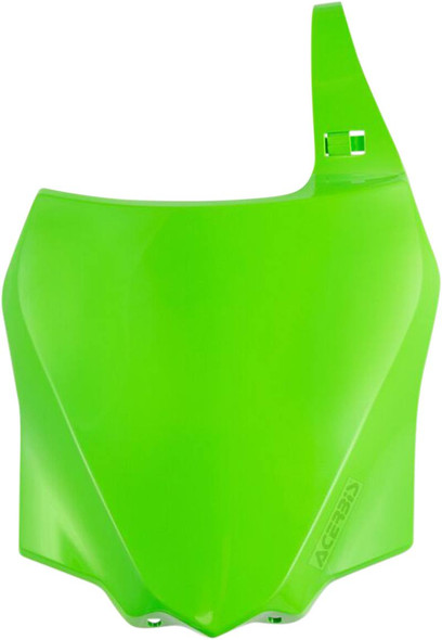 Acerbis - 2374050403 - Front Number Plate - Green