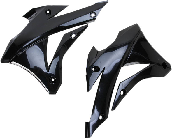 Acerbis - 2374070001 - Radiator Shrouds - Black