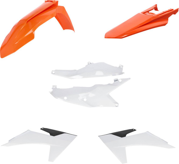 Acerbis - 2986500275 - Standard Body Kit - '24 OEM Orange/White/Black - KTM '23-'24