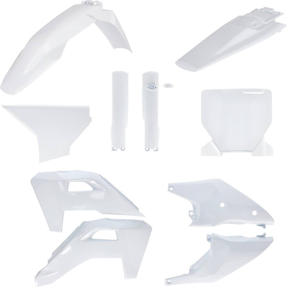 Acerbis - 2986846811 - Full Body Kit - '20 OEM White - Husqvarna - FC/FX/TC/TX '25