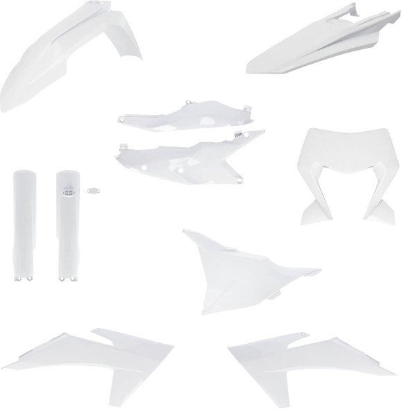 Acerbis - 2986550002 - Full Body Kit - White - KTM - EX/XC/XW '24-'25