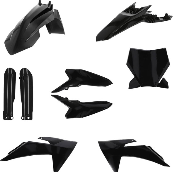 Acerbis - 2986990001 - Full Body Kit - Black - KTM - SX '24-'25