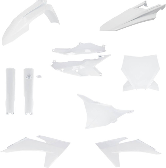 Acerbis - 2986510002 - Full Body Kit - White - KTM - SX/XC '23-'24