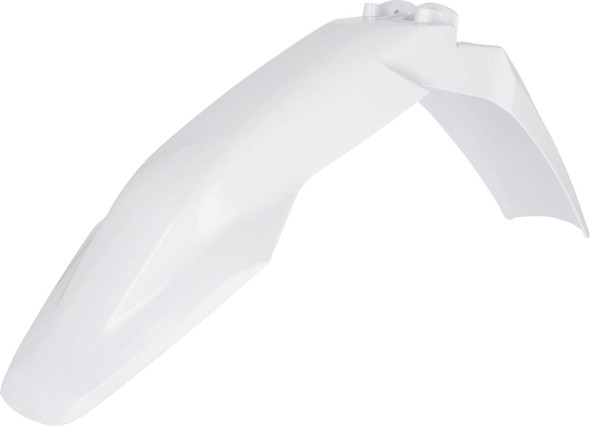 Acerbis - 2986570002 - Front Fender - '20 OEM White - Husqvarna - FC/FE/FX/TC/TE/TX