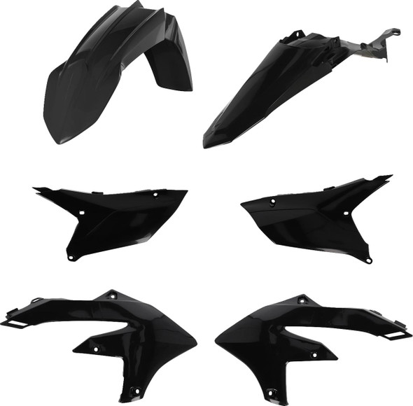 Acerbis - 2985970001 - Standard Body Kit - Black - WR 250/450 F '24-'25