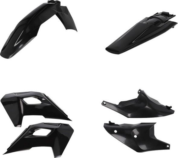 Acerbis - 2986640001 - Standard Body Kit - Black - Husqvarna - FE/TE