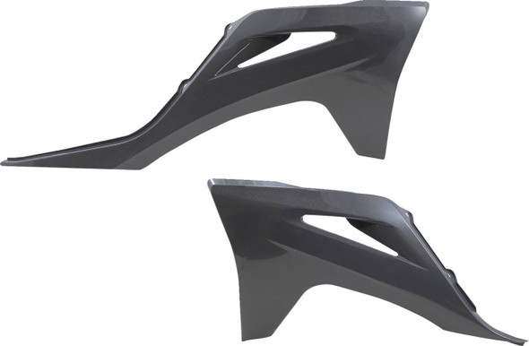 Acerbis - 2872737297 - Radiator Shrouds - Gray/Metallic