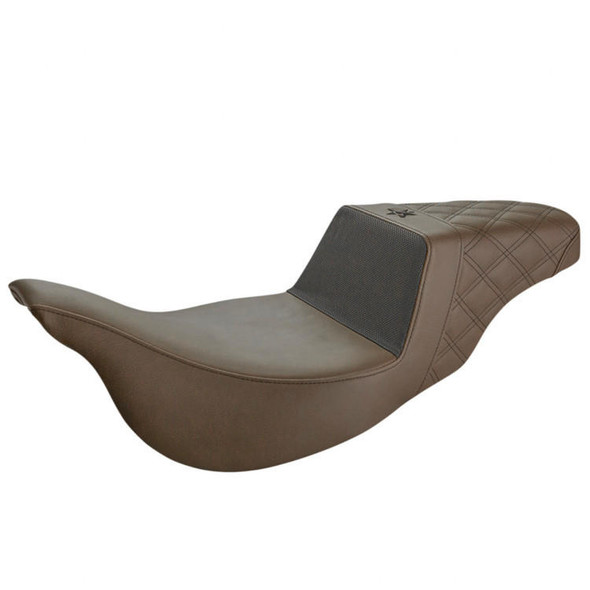 Saddlemen - Unknown Step Up Grip Seat fits '08-'24 Touring Models (Except '23 FLHXSE/​FLTRXSE) & '09-'13 Trike