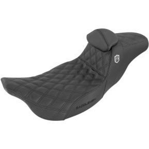 Saddlemen Seats Saddlemen - Pro Series SDC Performance Grip Seat W/ Driver's Backrest fits '08-'20 Touring Models (See Desc.) 