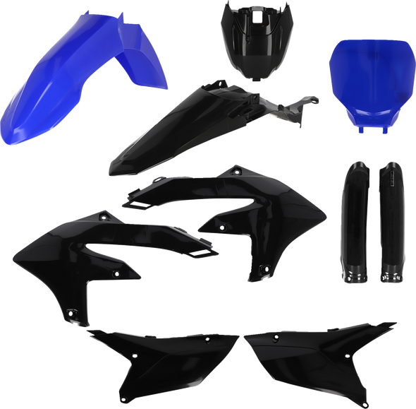 Acerbis - 2979591004 - Full Body Kit - Black/Blue - Yamaha - YZ '23-'25