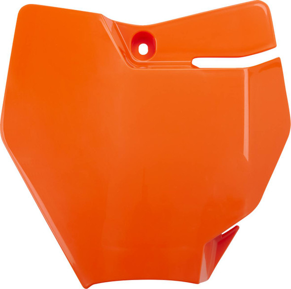 Acerbis - 2980615226 - Front Number Plate - '16 Orange - MC | SX