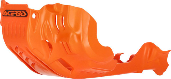 Acerbis - 2983275226 - Skid Plate - OEM '16 Orange - KTM 690 Enduro