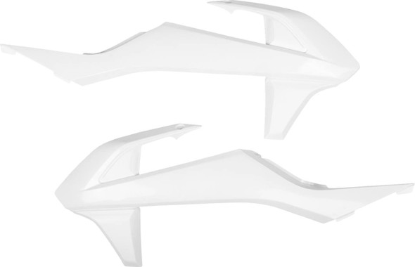 Acerbis - 2980600002 - Radiator Shrouds - White