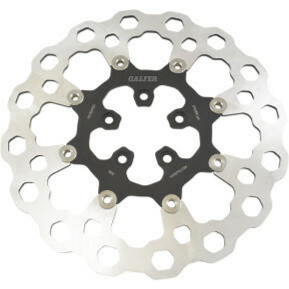  Galfer - 12.5" Oversize Cubiq® Full-Floating Front/Rear Brake Rotor fits '00-'14 Big Twin, '00-'13 Sportster Models (See Desc.) 