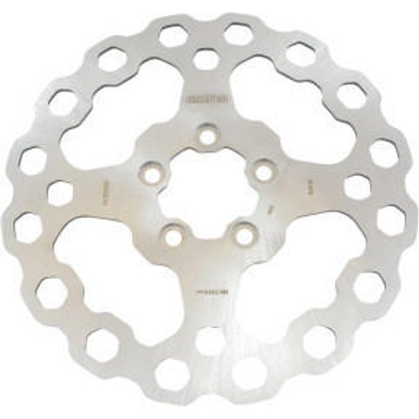 Galfer - 11.5" Cubiq® Solid Mount Rear Brake Rotor fits '00-'17 Big Twin, '00-'10 Sportster Models (See Desc.)