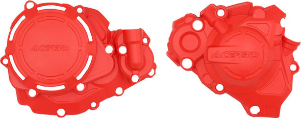Acerbis - 2791950227 - X-Power Cover Kit - Red - Honda