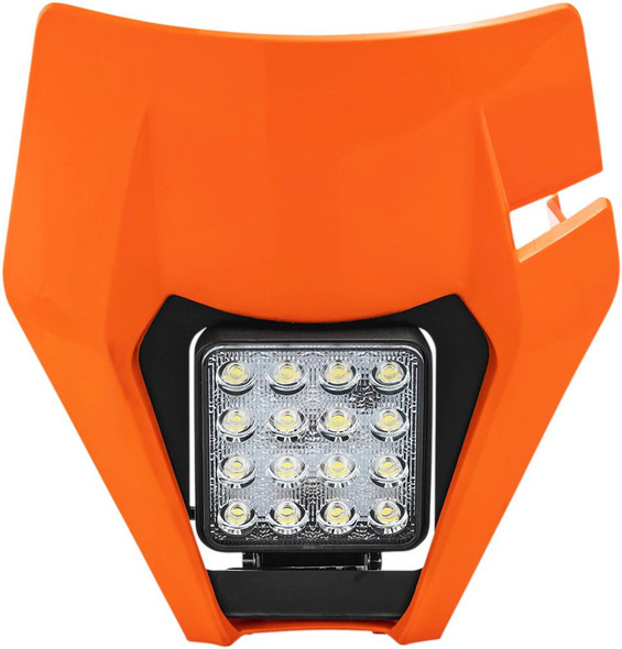 Acerbis - 2780475226 - Headlight - VSL - Orange - KTM