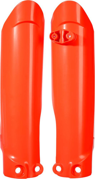 Acerbis - 2791514617 - Lower Fork Covers for Inverted Forks - Fluorescent Orange
