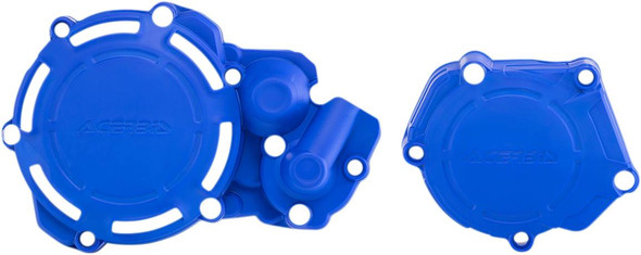 Acerbis - 2780690211 - X-Power Cover Kit - Blue - Yamaha