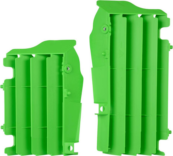 Acerbis - 2791430006 - Radiator Louvers - Green - Kawasaki
