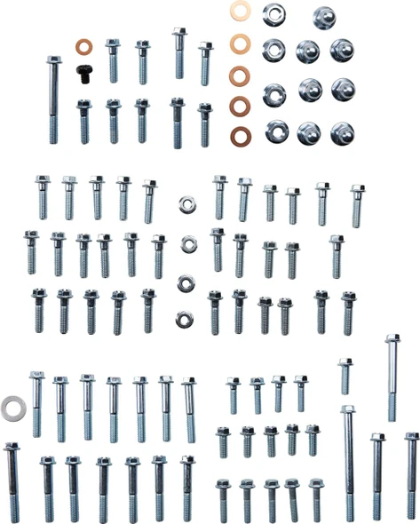 Bolt - E-K1-8805 - Engine Fastener Kit - '88-'05 Kawasaki KX125