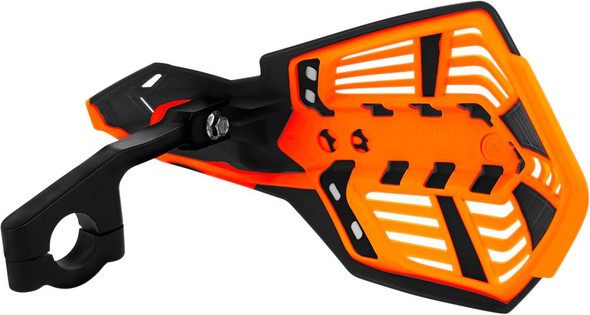 Acerbis - 2801965229 - X-Future Handguards - Black/Orange