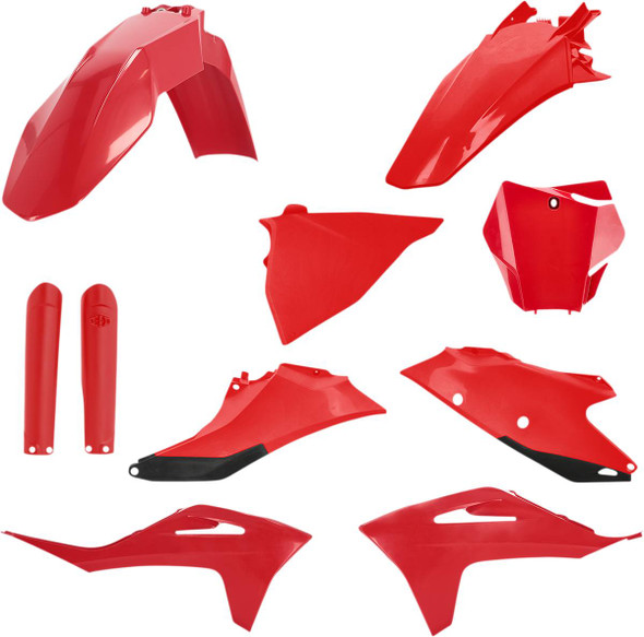Acerbis - 2872797118 - Full Body Kit - '21-'22 OEM Red/Black - Gas Gas - EX/MC '21-'23