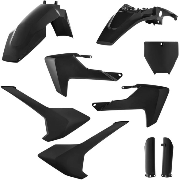Acerbis - 2731980001 - Full Body Kit - Black - Husqvarna - TC '17-'23