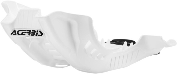 Acerbis - 2736371035 - Skid Plate - White/Black - Husqvarna | KTM