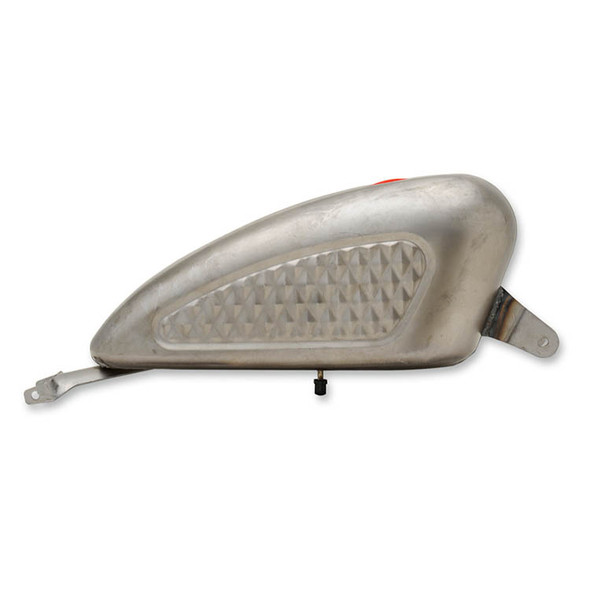 Drag Specialties - Diamond Style Carbureted 3 Gallon Custom Gas Tank fits '04-'06 Sportster Models (See Desc.)