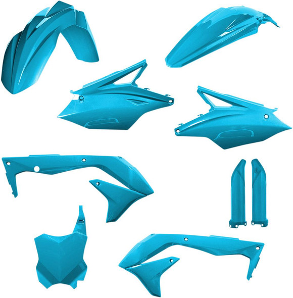 Acerbis - 2685840085 - Full Body Kit - Light Blue - Kawasaki - KX '18