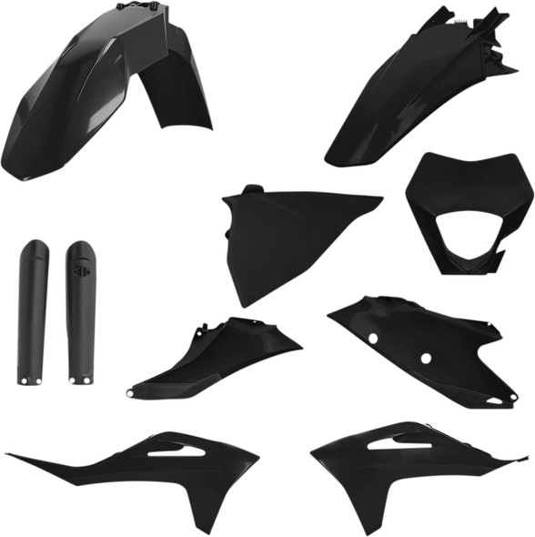 Acerbis - 2872810001 - Full Body Kit - Black - Gas Gas - EC '21-'23