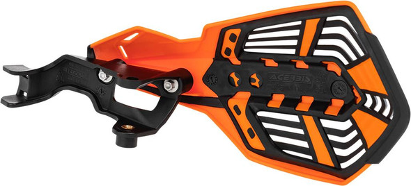 Acerbis - 2801975225 - K-Future Handguards - Orange/Black