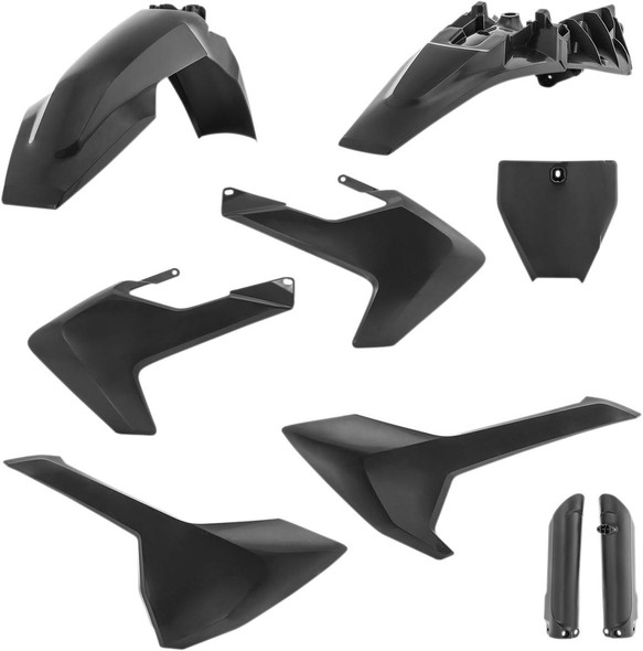 Acerbis - 2686460001 - Full Body Kit - Black - Husqvarna - TC '18-'24