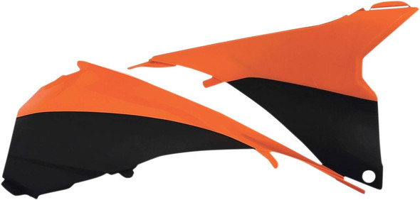 Acerbis - 2314295225 - Airbox Cover - '16 OEM Orange/Black