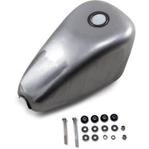 Drag Specialties - 2.25 Gallon Rubber-Mount Gas Tank fits '86-'94 Sportster Models