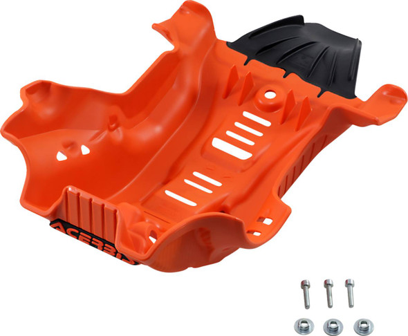 Acerbis - 2736365225 - Skid Plate - '16 OEM Orange/Black - Gas Gas | Husqvarna | KTM