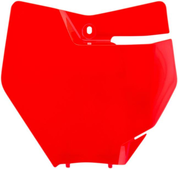 Acerbis - 2421124617 - Front Number Plate - Fluorescent Orange